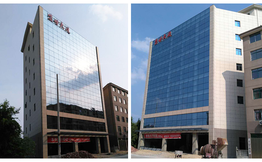 隱框玻璃幕墻辦公樓驗(yàn)收?qǐng)D