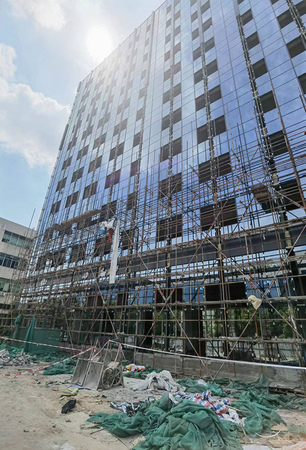 自建房改造玻璃幕墻