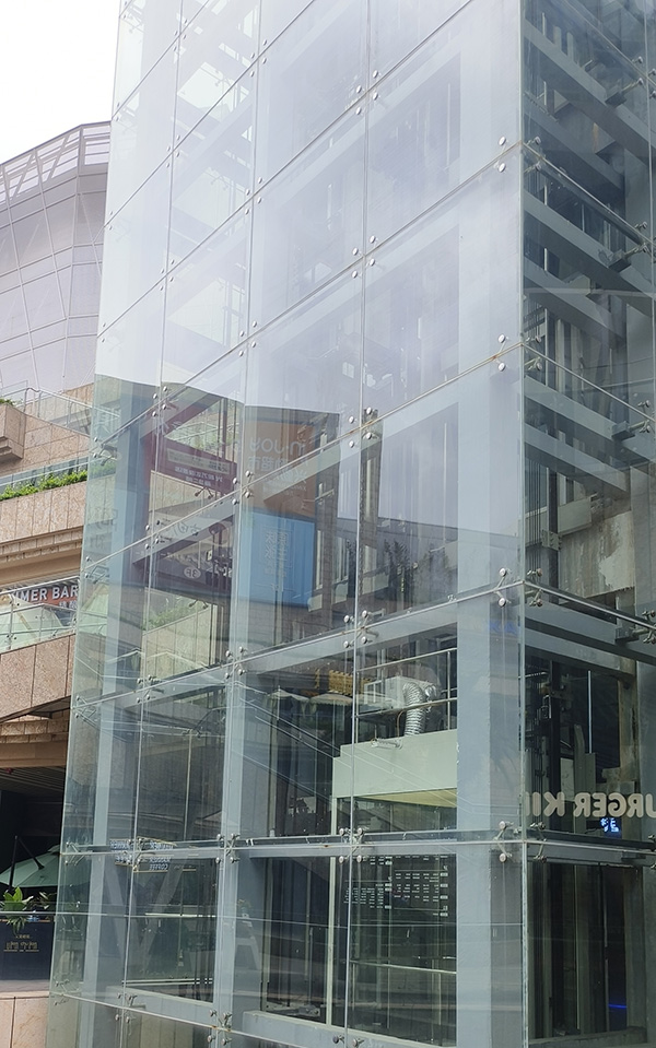 觀光電梯玻璃幕墻